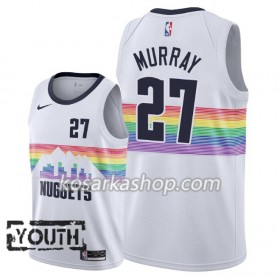 Dres Denver Nuggets Jamal Murray 27 Nike 2018-19 City Edition Bijela Swingman - Dječji